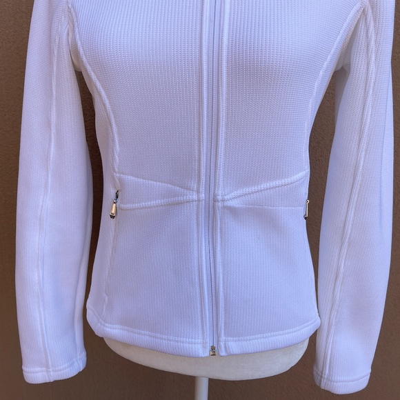 NEW! Spyder White Core Sweater/Jacket Size Small/Petite - Picture 10 of 16